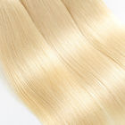 #613 Blonde 100% 브라질인 처녀 머리 염색하게 쉬운 똑바른 사람의 모발 직물 및 Restyle