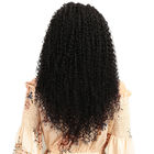 흑인 여성을 위한 자연적인 색깔 비꼬인 곱슬머리 연장 사람의 모발